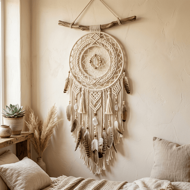 Mành Macrame treo tường